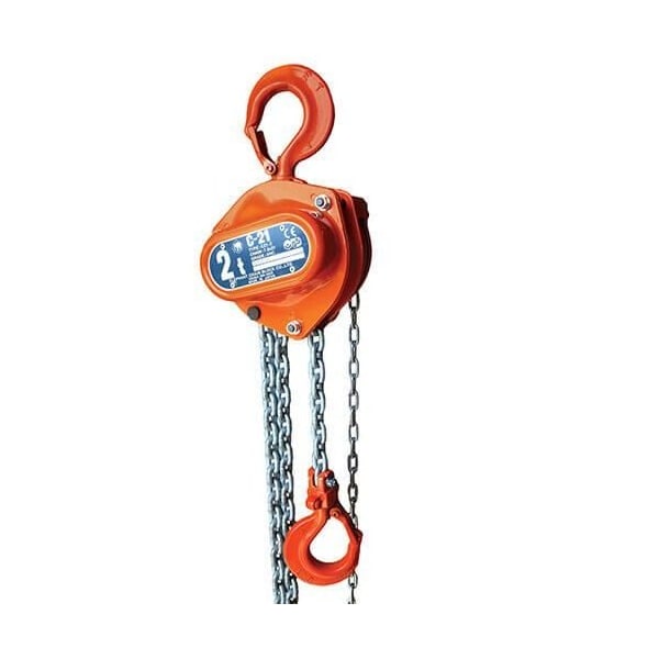 Elephant Lifting Products Hand Chain Hoist, C21, 1 Ton, 20 Ft Lift C21-1-20 - main